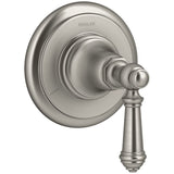 Kohler K-T72770-4-BN Artifacts Transfer Valve Trim with Lever Handle, Vibrant Brushed Nickel, One Size