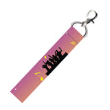 Isee 360 Music Group Lanyard Bag Tag With Swivel Lobster For Gift Luggage Bags Backpack Laptop Bags Students Workers L X H 5 X 0