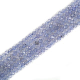 2mm Tanzanite Faceted Gemstone Round Loose Beads Strand 15.5-16 DIY Jewelry Making