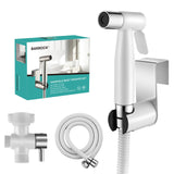 BARROCK Handheld Bidet Sprayer for Toilet, Stainless Steel Metal Made Baby Cloth Diaper Spraying Kit, Bathroom Toilet Bidet Atta
