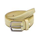 Louis Stitch MenS Lime Green Italian Suede Leather Belt Handcrafted American Style Waist Strap With Glossy Buckle Premium Casua