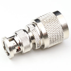 ANHAN UHF Male to BNC Male Connectors, Pl259 to BNC Coax Adapters for Ham Radio, Antenna, Scanner, Coaxial Cable 2Packs
