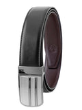 Zevora Men Black Reversible Leather Belt Cb2Met