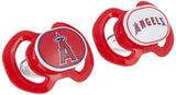 Baby Fanatic MLB 2-Piece Gen. 3000 Pacifier, Los Angeles Angels
