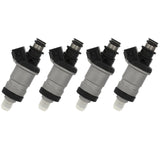 1 Hole SCITOO Fuel Injectors Fit for 1996-2001 for Acura for Integra 1.8L, 1996-1998 for Acura for RL/for TL, 1996-1997 for Hond