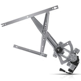A-Premium Electric Power Window Regulator with Motor Compatible with Ford F-250/350/450/550 Super Duty 2000-2012, Excursion 2000