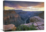 Toroweap Overlook With A View Of The Colorado River, Grand Canyon National Park, Arizona-Canvas Art-24X18