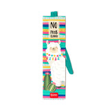Legami - Bookmark with Elastic Page Marker, Also Useful for Keeping The Book Closed, in Laminated Certified Paper, 4.7 x 17.5 cm