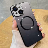 Guppy Compatible with iPhone 15 Case Magnetic, with Full Camera Lens Protector [Compatible with MagSafe] Scratch Resistant Gradi