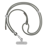 CASETiFY 6mm Rope Cross Body Strap with Card - Flecked Slate Grey