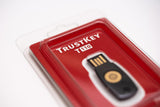Trustkey FIDO2 U2F Security Key Passkey Two-Factor Authentication (2FA) USB Key PIN+Touch (Non-Biometric) USB-A Type TrustKey T110