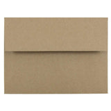 JAM PAPER A6 Premium Invitation Envelopes - 4 3/4 x 6 1/2 - Brown Kraft Paper Bag - 25/Pack