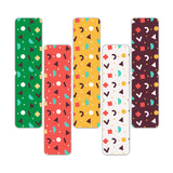 woopme Set of 5 Magnetic Abstract Geometric Design Bookmark for Book Lovers Readers Students Gift Magnetic Page Clips Folding