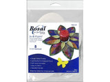 Bosal InRForm Heart/Leaf 5 inch x 8 inch Single Sided Fusible Foam Stabilizer 8 pieces (495B)