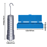 14 Pcs Small Weights for Crafts Metric Slotted Weight Set 2g 5g 10g 20g 50g with Hanger and Case