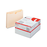 Universal UNV74300T Economical File Jackets with Straight Tab Letter Size, Manila (50/Box)