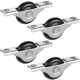 OSALADI 4pcs Barn Door Kit Barn Door Rollers Sliding Door Roller Sliding Door Wheel Sliding Door Track Wheel Closet Door Wheels 