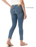 INKD Women's Stretchable Zero-Gape Super Skinny Jeans,Denim Divine