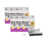 Charles Leonard Extra Heavy Duty Staples, 5/8, 1000 Per Pack, 6 Packs