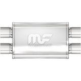 MagnaFlow X-PIPE Performance Muffler 11386 | 2.5 Inlet/Outlet