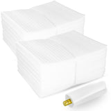 100 Pack 8x12 Cushion Foam Pouches, Moving Supplies for Dishes, Packing Foam for Dishes & Cups, Glass Packing Paper and Plat