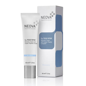 NEOVA SmartSkincare Cu3 Tissue Repair & Post Laser Cream 56g, 2 Oz. | Clinical Repair Copper Peptide Cream | Improves & Accelera
