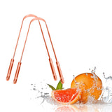 Varneya Ayurvedic Copper Tongue Cleaner For Kids & Adults With Ergonomic Handle (Pack Of 2)