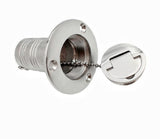 1.5 38mm Marine Stainless steel 316 Deck Filler Fill Keyless Cap boat Hardware Accessories Socket yacht (Option: Gas, 1.5 /38mm)