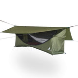 Haven Tent Standard Lay Flat Hammock Tent - Waterproof Tent & Nylon/Polyester Camping Hammock with Mosquito Net - Includes Insul