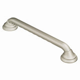 Moen Brushed Nickel Bathroom Safety 12Inch Designer Bathroom Grab Bar with Curled Grip, Shower Handles for Elderly, R8712D3GBN
