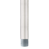 60in Ceiling Fan Extension Downrod in Brushed Aluminum for Modern Forms Smart Fans