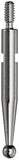 TESA Brown & Sharpe 74.107899 Steel Ball Tip Measuring Insert for Interapid 312 Dial Test Indicators, 0.08 Graduation, 0.08 Stem