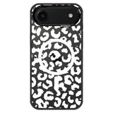 MOSNOVO for iPhone Air Case | Compatible with Magsafe | Military Grade 10ft Drop Tested | Camera Control | Clear Black with Whit
