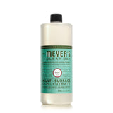 MRS. MEYERS CLEAN DAY Multi-Surface Cleaner Concentrate, Use to Clean Floors, Tile, Counters, Basil, 32 fl. oz