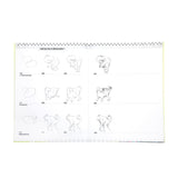 eeBoo: Learn to Draw - Dinosaurs - Drawing Guidebook, 50+ Stickers, Themed Step-by-Step Lessons, Simple Forms in Simple Steps, K