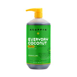 Alaffia EveryDay Coconut Shampoo, Hydrating and Deep Cleansing for Normal to Dry Hair. Made with Fair Trade Coconut Oil and Ging