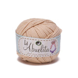 La Abuelita 100% Cotton Yarn (50grams) Ideal for Amigurumi 20 Beige