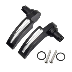 Amazicha Black Saddlebag Latch Kit Saddle Bag Latches Lifter Compatible for Harley Davidson Touring Street Glide, Road Glide, El