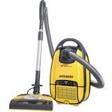 Vapamore MR500 Vento Canister Vacuum Cleaner, Professional Grade Multipurpose Canister Vacuum with Attachments to Clean Multi S