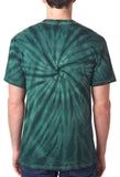 Dyenomite Cyclone Pinwheel Tie-Dyed T-Shirt - Purple, L