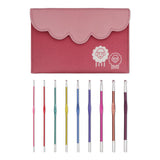 Knitpro Crochet Hook Set, Zing Aluminium SingleEnded, 2.006.00Mm