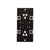 ARCHITECTURAL MAILBOXES PLMB06AM Plastic Bracket Mailbox Mounting Board, No Size, Black