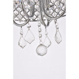 Living District Elise 4-Light Transitional Metal Pendant In Chrome Finish