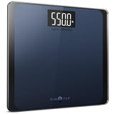 RunSTAR 550lb Bathroom Digital Scale for Body Weight with UltraWide Platform and Large LCD Display, Accurate High Precision Sca