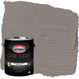 Glidden Interior Paint + Primer: Gray/Elephant Gray, One Coat, Flat, 1-Gallon