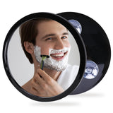 YoHumk Fogless Shower Mirror for Shaving and Makeup with 3 Removable Powerful Suction Cups, Shatterproof Anti Fog Mirror for Sho
