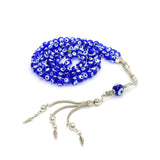 Handmade Special Evil Eye Beaded Collection Worry Beads - Prayer Beads (8 mm-33 Beads) Tesbih-Tasbih-Tasbeeh-Misbaha-Masbaha-Sub
