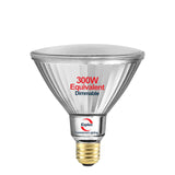 Explux 300 Watt Equivalent PAR38 LED Flood Light Bulbs, Ultra Bright 2900 Lumens, Dimmable, Full-Glass Outdoor Waterproof & Anti