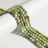45pcs 8mm Natural Chrysoprase Beads Gemstone Beads Round Loose Beads for Jewelry and Bracelets Making