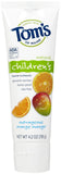 Tom's Of Maine, Toothpaste Outrageous Orange Mango Fluoride, 4.2 Ounce